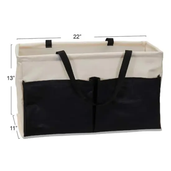 Household Essentials 22" All Purpose Utility Tote White {4}