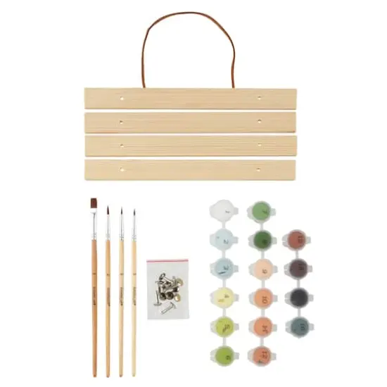 8" x 10" Horses Paint-by-Number Kit with Wood Display Hanger by Artist's Loft&reg; {3}