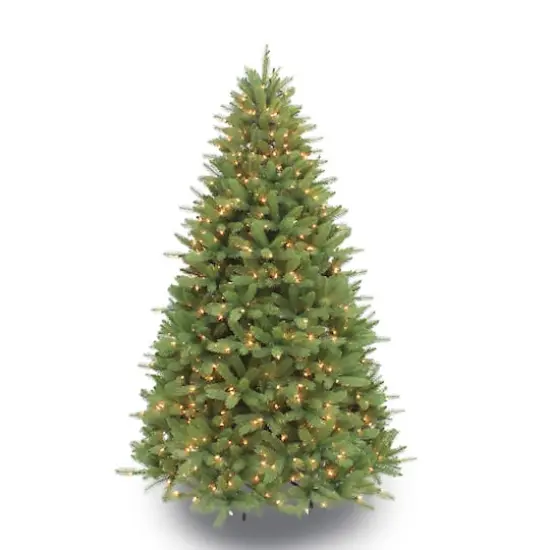 7.5ft. Pre-Lit Douglas Fir Premier Artificial Christmas Tree, Clear Lights {1}
