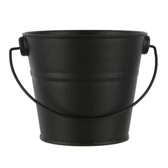 3" Chalkboard Round Metal Buckets by Celebrate It&trade;, 5ct. {1}