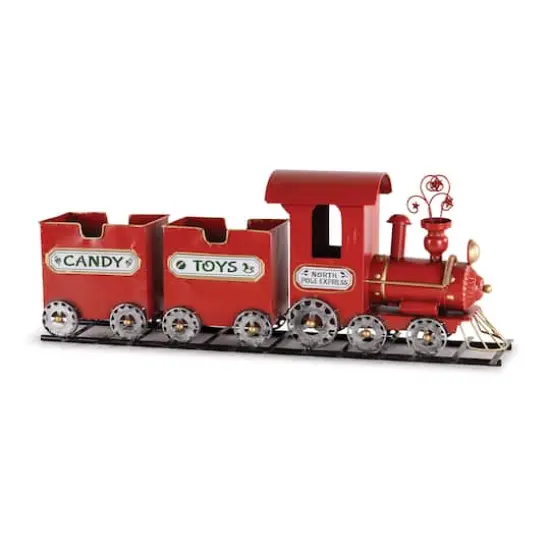 29.25" Toy Train on Track Display {1}