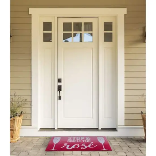 DII&reg; Smell the Ros&eacute; Doormat {4}