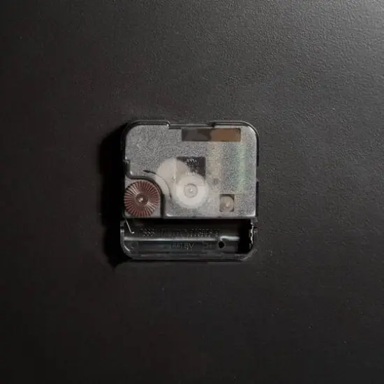 White Metal Farmhouse Wall Clock, 23" x 23" x 3" {7}