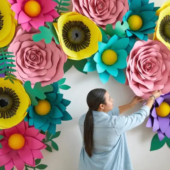 Cricut® Bright Bow 24" x 28" Cardstock Sampler, 50 Sheets {5}