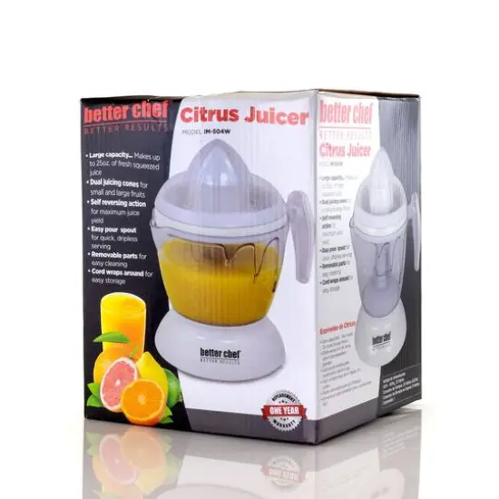 Better Chef 25oz. White Electrical Citrus Juicer {3}
