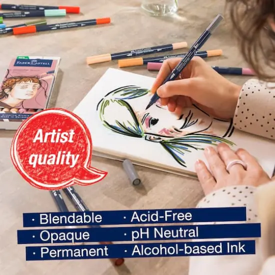 Faber-Castell&reg; Portrait Goldfaber Sketch Markers {4}