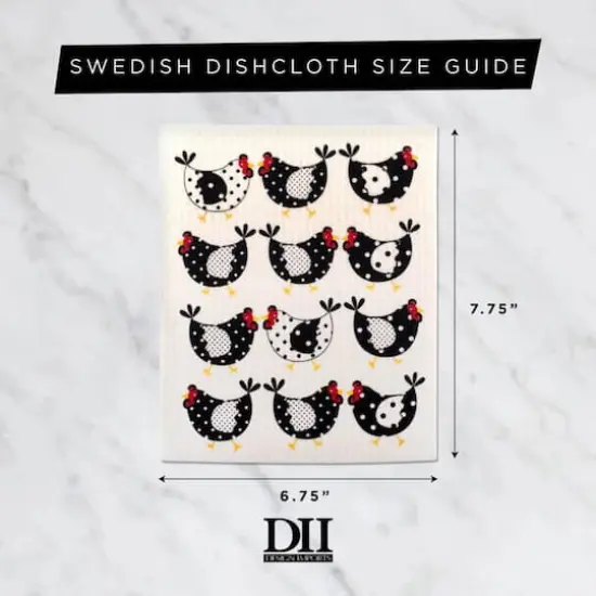 DII&reg; Utensils Swedish Dishcloth, 3ct. {5}