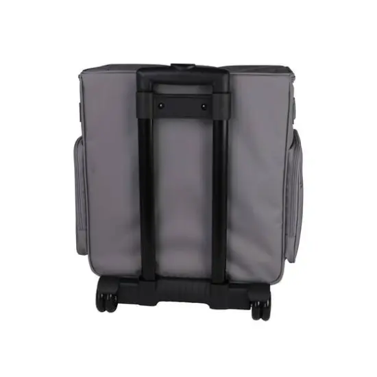 Everything Mary Purple Floral Rolling Craft Bag {11}