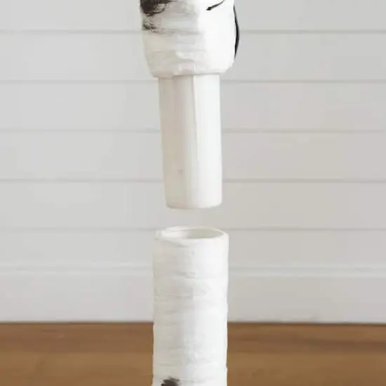 6ft. Pre-Lit White Birch Artificial Christmas Tree, Color Changing LED Lights {6}