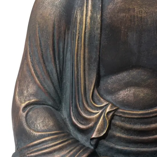 Glitzhome&reg; 23" Meditating Buddha Statue {8}