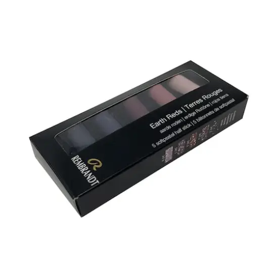 Rembrandt 5 Color Earth Reds Half Stick Soft Pastel Set {4}