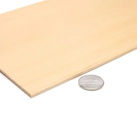Glowforge&reg; Proofgrade&trade; Medium Basswood Hardwood, 6" x 12" {3}