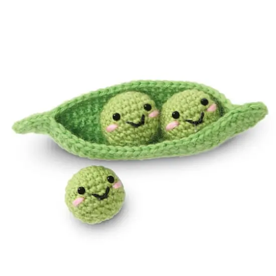Intermediate Peas Amigurumi Crochet Kit by Loops & Threads&reg; {1}