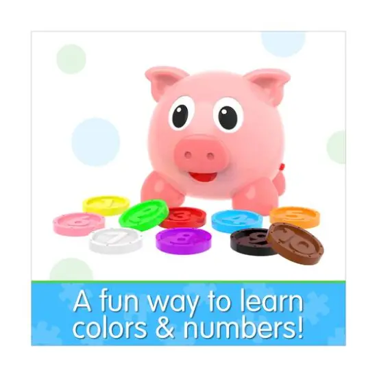 Learn with Me - Numbers & Colors Pig E Bank {8}