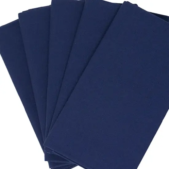 SINGER Solid Cotton Fabric Bundle Navy {3}