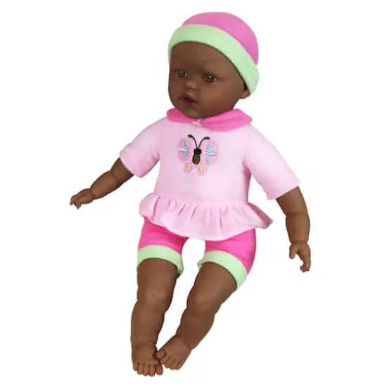 Lissi Dolls Baby Doll Umbrella Stroller Set with 16" African American Baby Doll {4}