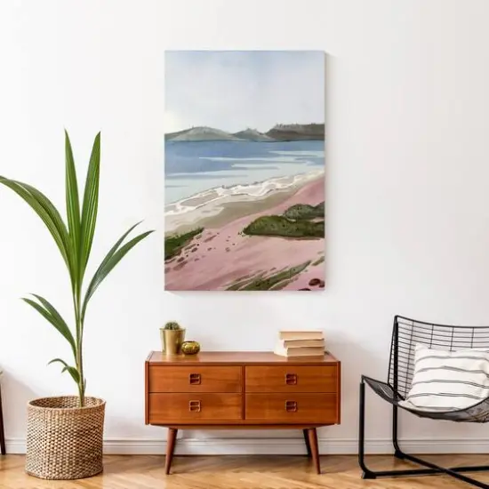 Solitude Beach 24" x 36" Canvas Wall Art {5}