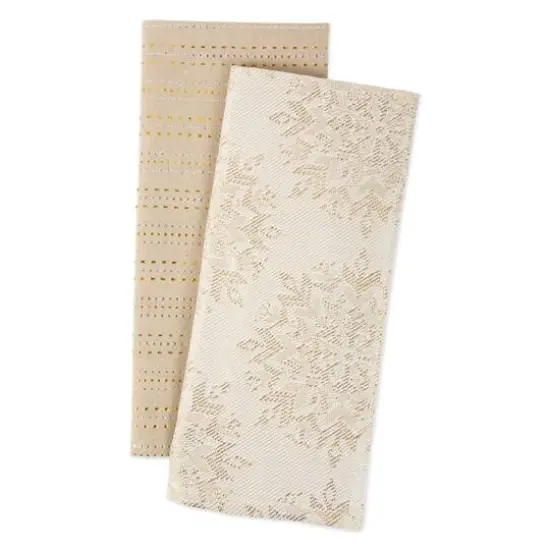 DII&reg; Winter Sparkle Dishtowel Set {4}