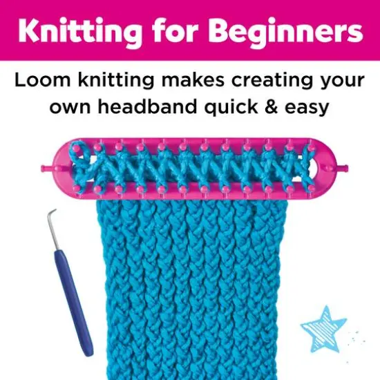 Creativity for Kids Quick Knit Headbands Kit {4}