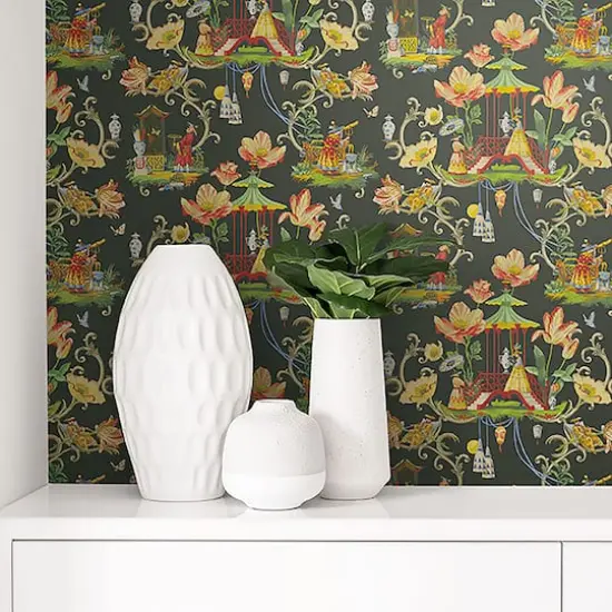 Harrison Howard East of the Moon Peel & Stick Wallpaper Night {5}