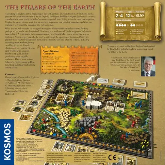 Thames & Kosmos Pillars of the Earth Game {1}