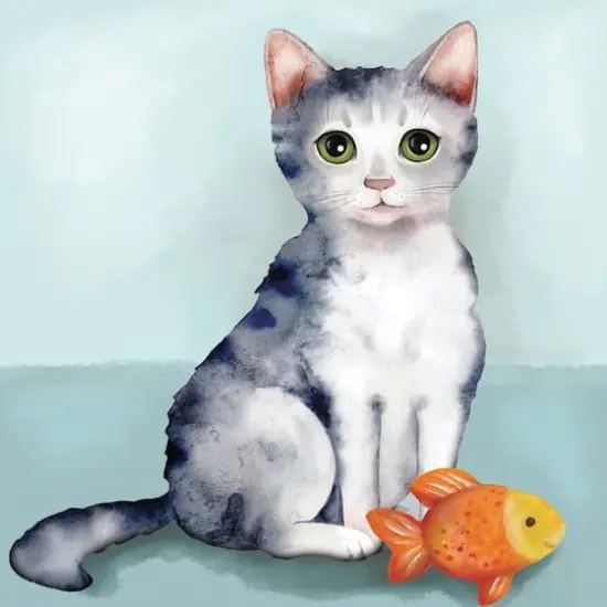 Cats Mini Canvas Painting Kit by Craft Smart&reg; {4}