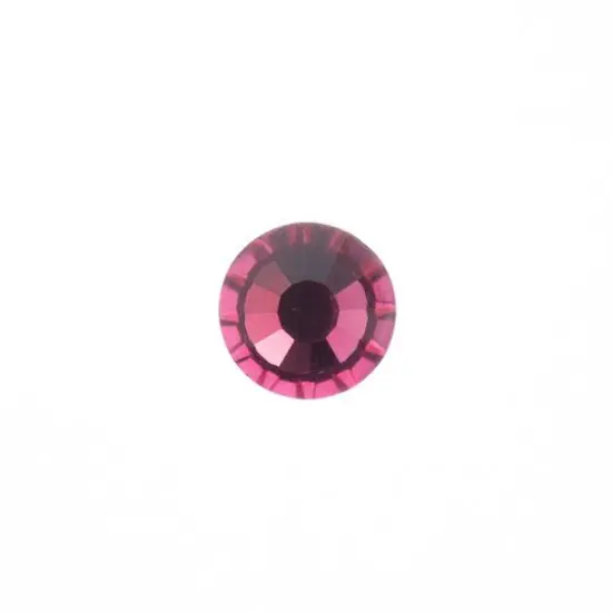 John Bead Crystal Lane SS16 Glass Round Flatback Rhinestones, 288ct. Light Rose {3}