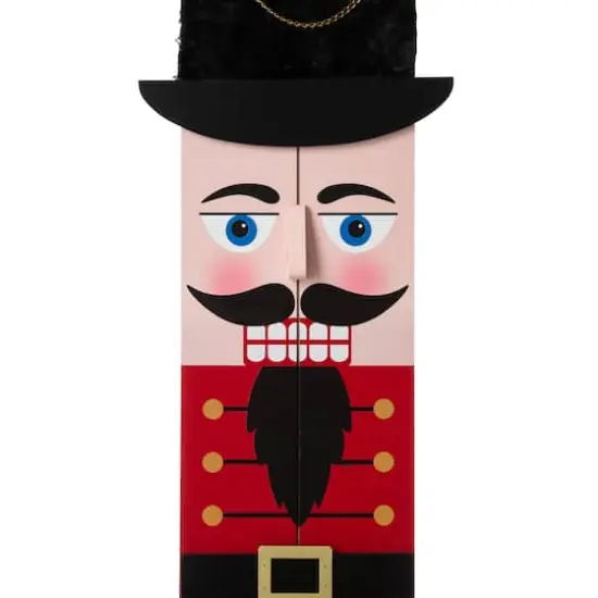 Glitzhome&reg; 42" Nutcracker Wooden Porch Sign {6}