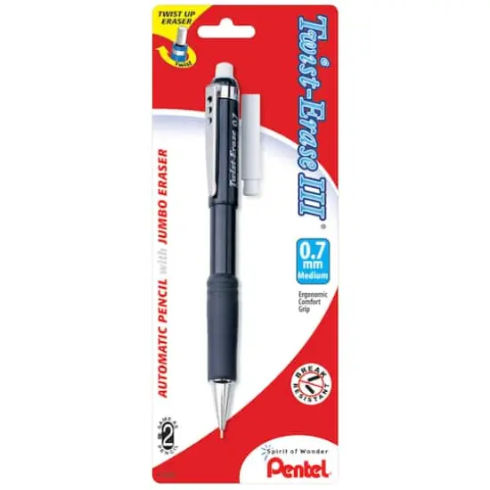 Pentel&reg; Twist-Erase III&reg; Mechanical Pencil, 0.7mm {1}