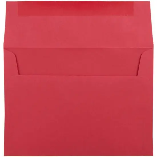 JAM Paper A7 Red Invitation Envelopes {3}