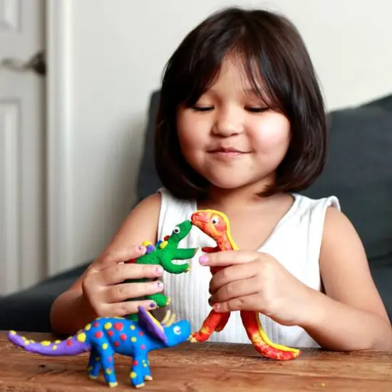 Creativity for Kids&reg; Create with Clay Dinosaurs {7}