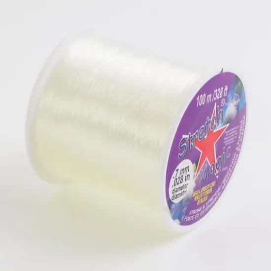 Stretch Magic&reg; 0.7mm Clear Bead & Jewelry Cord, 100m {3}