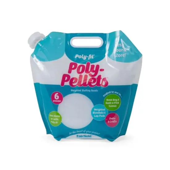 Poly-Fil&reg; Poly Pellets&reg; Weighted Stuffing Beads, 6lb. {1}