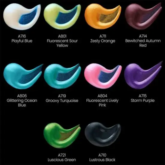 Arteza&reg; Dreamer Tones Iridescent Acrylic Paint Set {4}