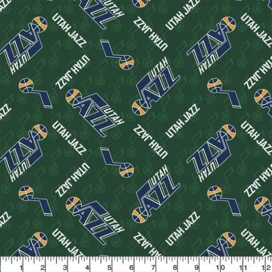 Camelot Fabrics NBA Utah Jazz Cotton Precut Fabric Bundle {3}