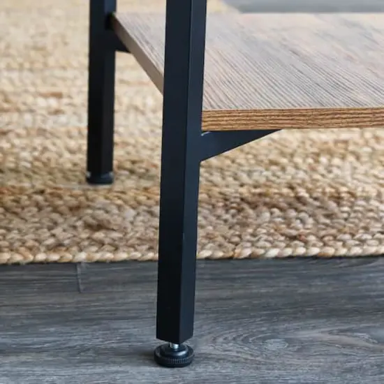 Household Essentials Crown 43" 4-Tier Bookshelf Brown {5}