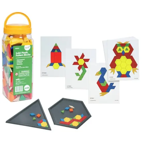 Learning Advantage&reg; Pattern Blocks Activity Kit {1}