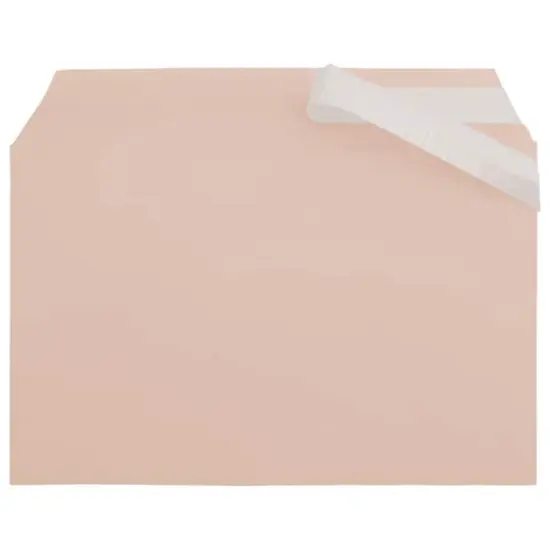 JAM Paper 5.43" X 8.62" Self Adhesive Closure Cello Sleeves, 100ct. Peach {4}