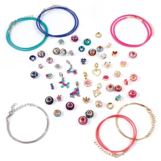 Make It Real&trade; 2-In-1 True Blue & Think Pink Halo Charms Kit {1}