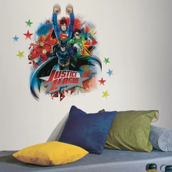 RoomMates Justice League Peel & Stick Giant Wall Decals {3}