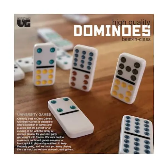 Double 12 Mexican Train Dominoes {10}