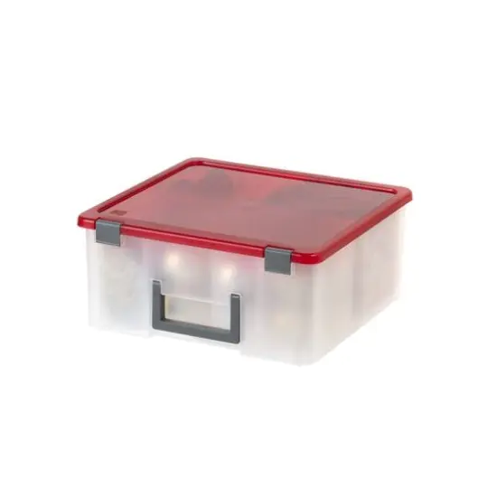 IRIS USA Holiday Storage Bin, Ornaments & Decorative Goods {1}