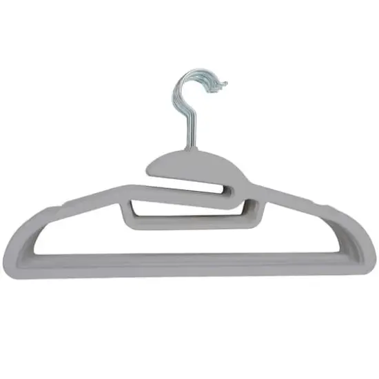 Simplify Ultimate Hangers, 24ct. Gray {1}