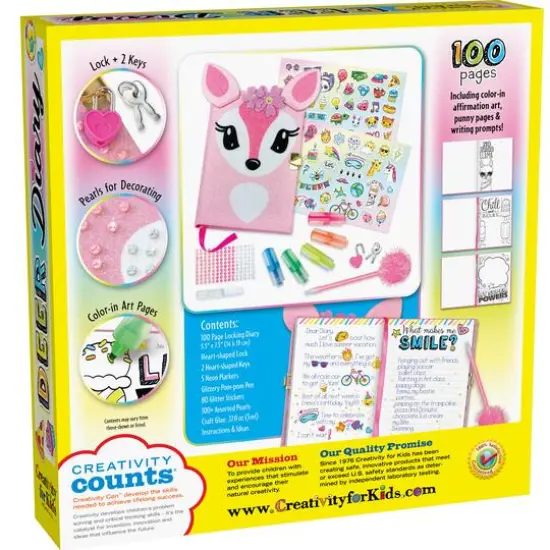Creativity for Kids Deer Diary Kit {9}