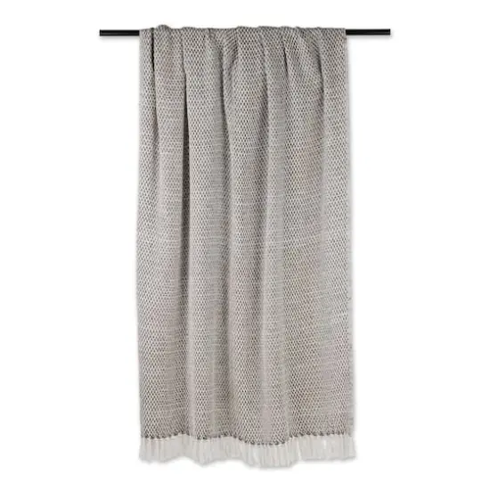DII&reg; Woven Throw Brown {4}