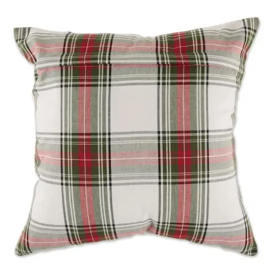 DII&reg; Traditional Christmas Plaid Pillow Cover Set {8}