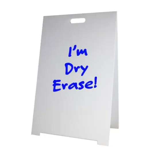 Flipside Premium Corrugated Plastic Dry Erase Marquee Easel {3}