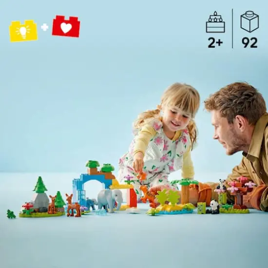 LEGO&reg; DUPLO&reg; Town 3in1 Wild Animal Families Set Learning Toy 10446 {5}