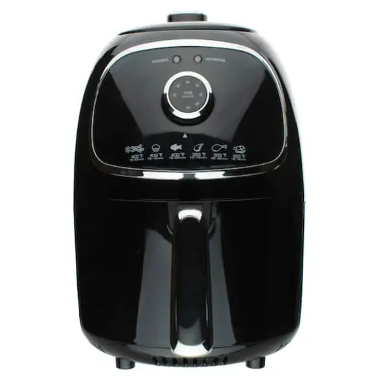 Brentwood Black 2qt. 1200 Watt Electric Air Fryer with Timer & Temperature Control {3}