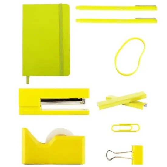 JAM Paper Complete Desk Kit Yellow {4}